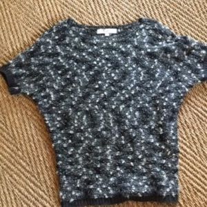 Ann Taylor Loft Short Sleeve Textured Sweater XS